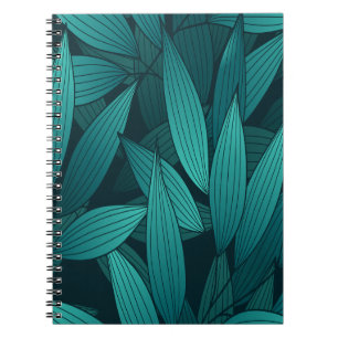 Carnet Feuilles tropicaux rayonnants