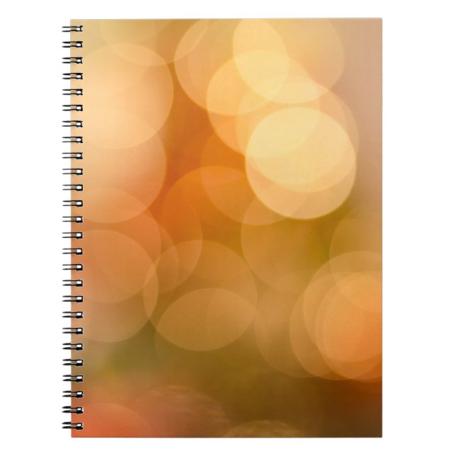 Carnet Feux de bokee orange (Devant)