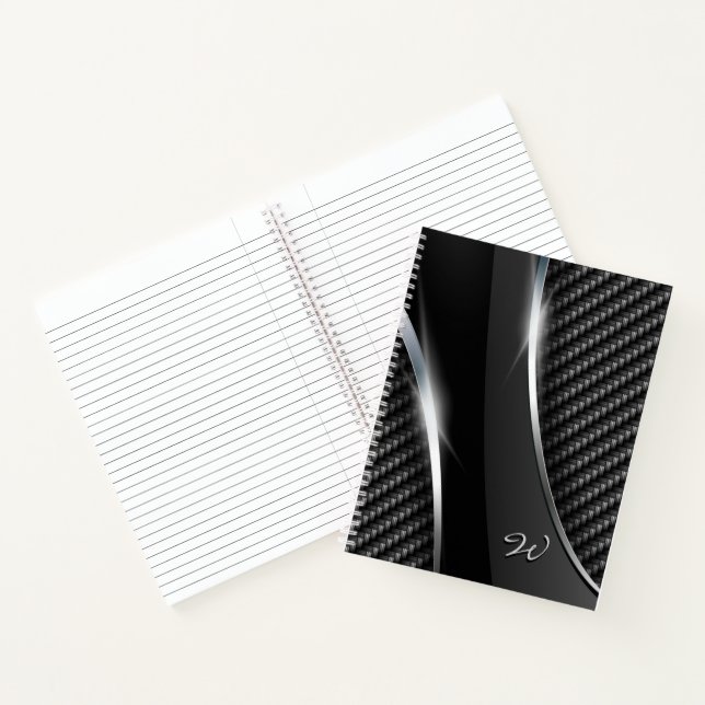 Carnet Fibre de Carbone 3 (Intérieur)
