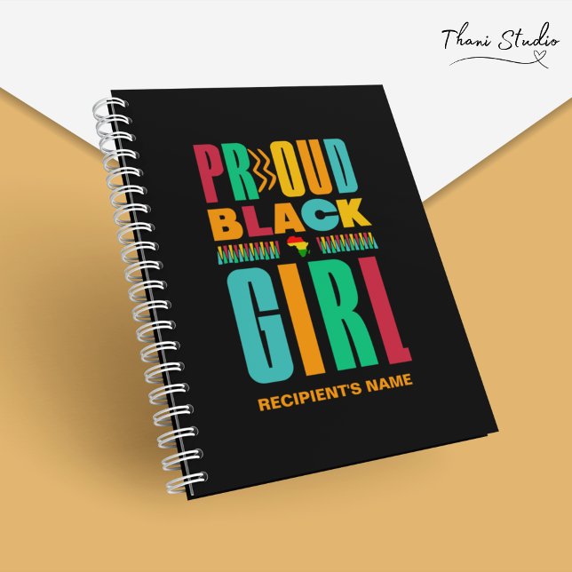 Carnet Fier Black Girl Noire Histoire Mois Famille (Créateur téléchargé)
