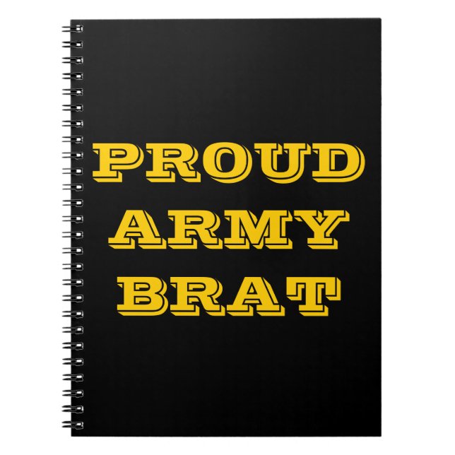 Carnet Fier Brat de l'Armée (Devant)
