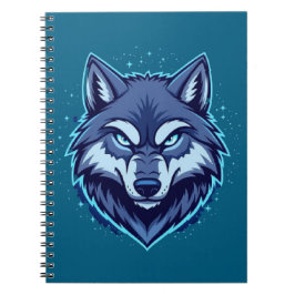 Carnet Fierce Wolf – Symbol of Strength and Freedom