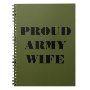 Carnet Fière épouse de l'armée