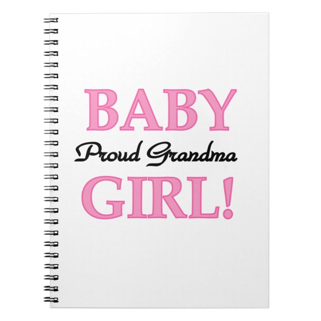Carnet Fière grand-mère Baby Girl Cadfts (Devant)