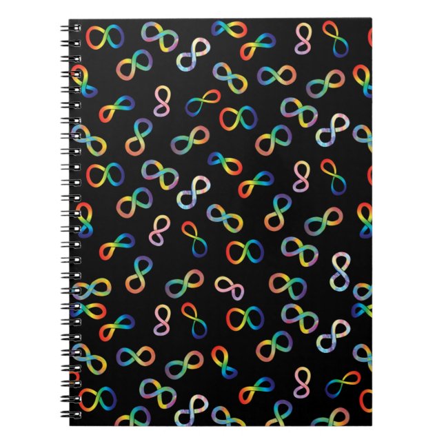 Carnet Fierté autistique Neurodiversité Acceptation (Devant)