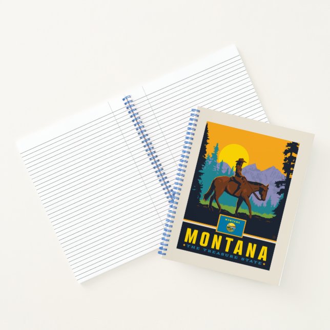 Carnet Fierté de l'État | Montana (Intérieur)