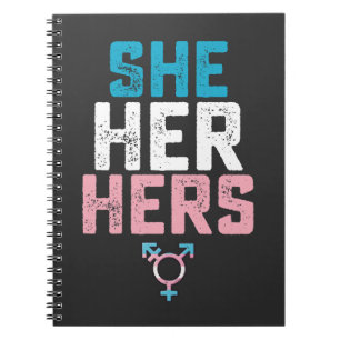 Carnet Fierté LGBT Elle Elle Sienne Trans Transgenre Pron