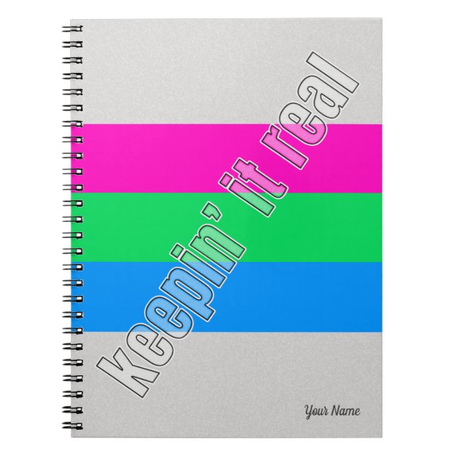 Carnet Fierté polysexuelle (Devant)