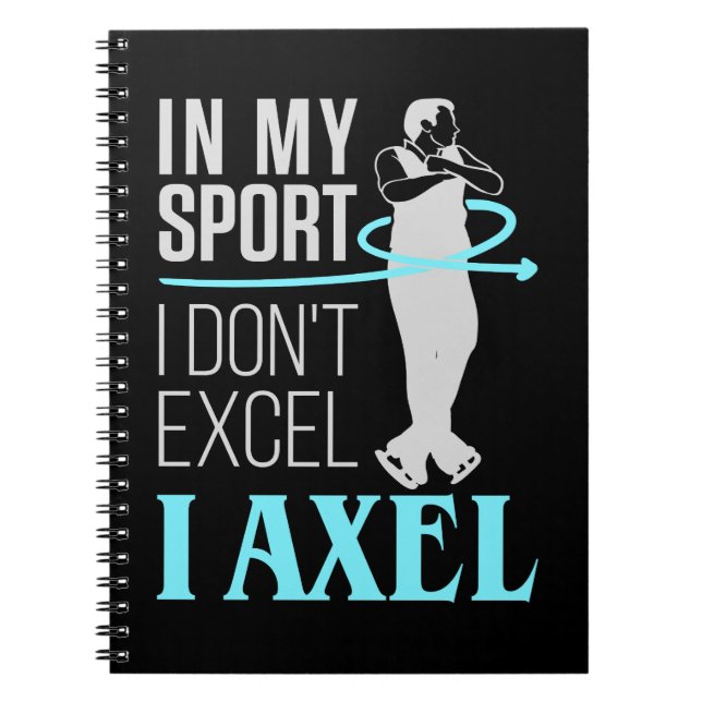 Carnet Figure Patinage Dans Mon Sport I Axel Hommes Garço (Devant)