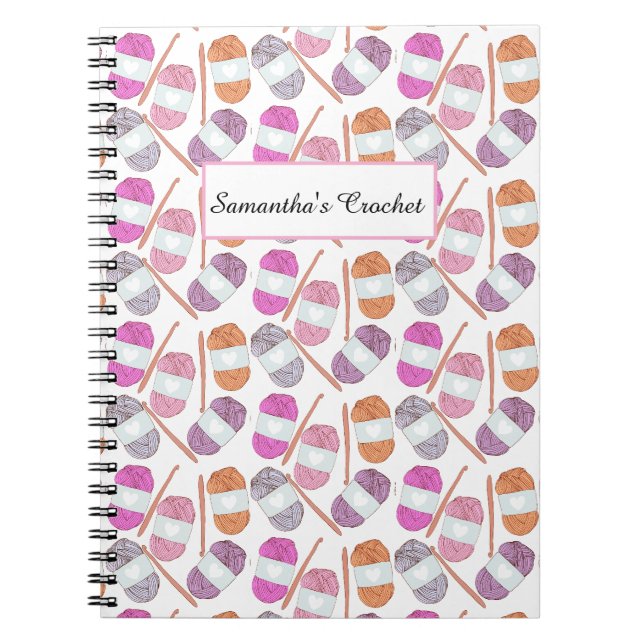 Carnet Fil d'artisanat Crochet (Devant)
