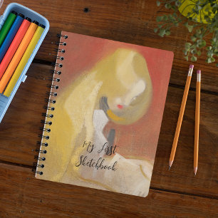 Carnet Fille avec cheveux blonds, Helene Schjerfbeck