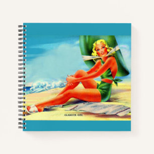 Carnet fille de charme des années 1940