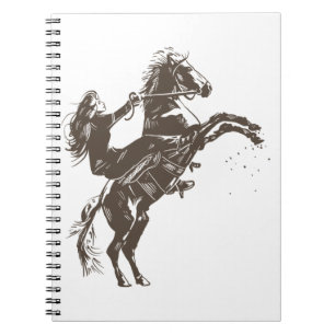 Carnet Fille équestre - Cheval de selle