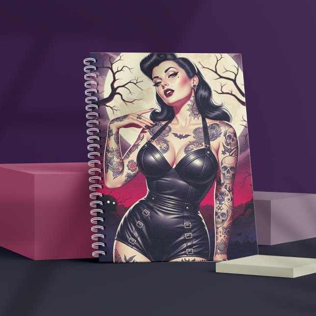 Carnet Fille gothique rétro (Créateur téléchargé)