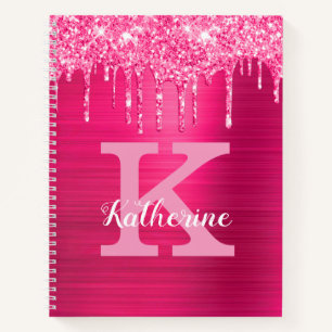 Carnet Fille Parties scintillant rose chaud Drivers Cool 