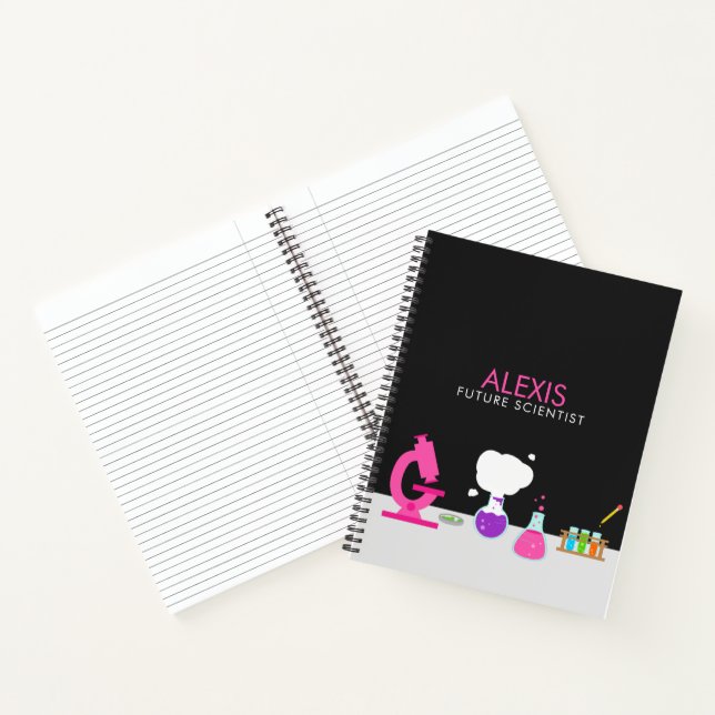 Carnet Fille scientifique (Intérieur)