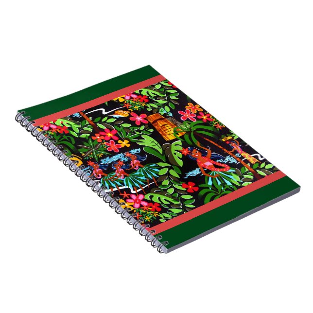 Carnet Filles hawaïennes (Côté Droit)