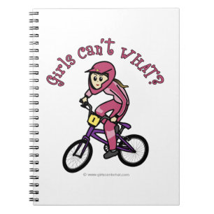 Carnet Filles roses légères BMX