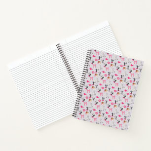 Carnet Filles Tir à l'arc - Coeurs de filles et maquillag