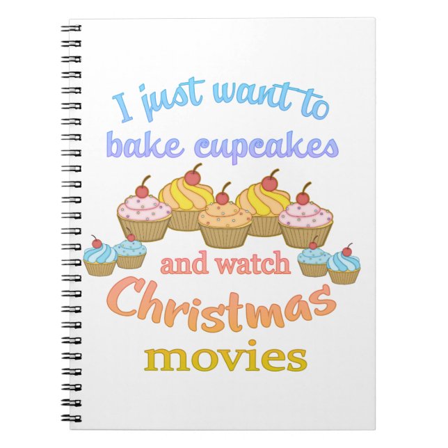 Carnet Films de Noël et Cupcakes (Devant)