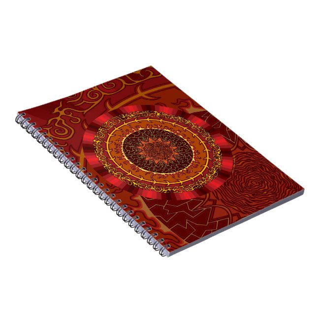 Carnet Fire Mandala (Côté Droit)