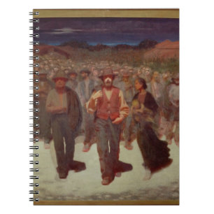 Carnet Fiumana (la marée humaine) 1895-96 (huile sur la
