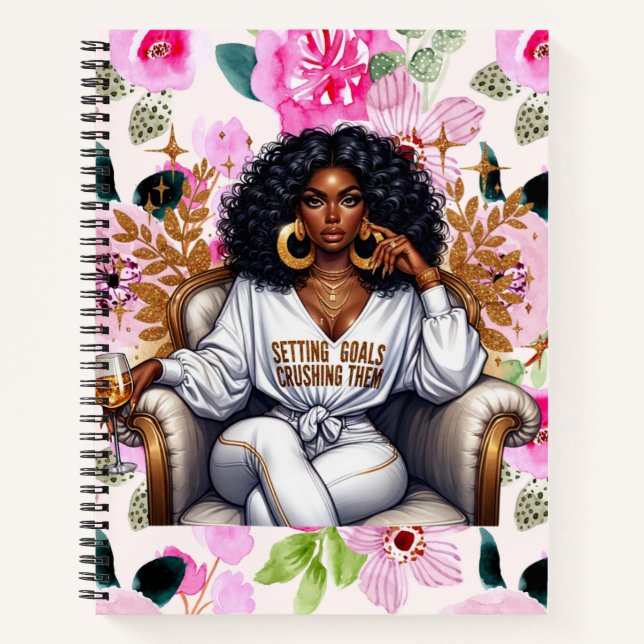 Carnet Fixer des objectifs et les écraser (Devant)