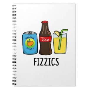 Carnet Fizzics Drôle de Boisson Gazeuse au Cola Pun