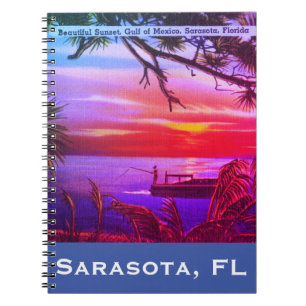 Carnet FL Beach Sunset - Gulf of Mexico