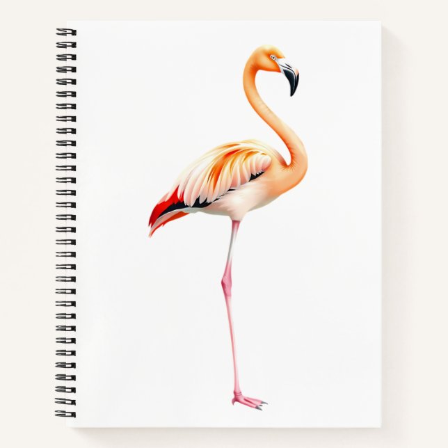 Carnet flamant (Devant)