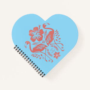 Carnet Flamant Tropical