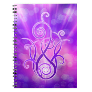 Carnet Flamme violette / Feu violet