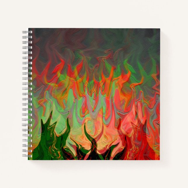 Carnet Flammes..... (Devant)
