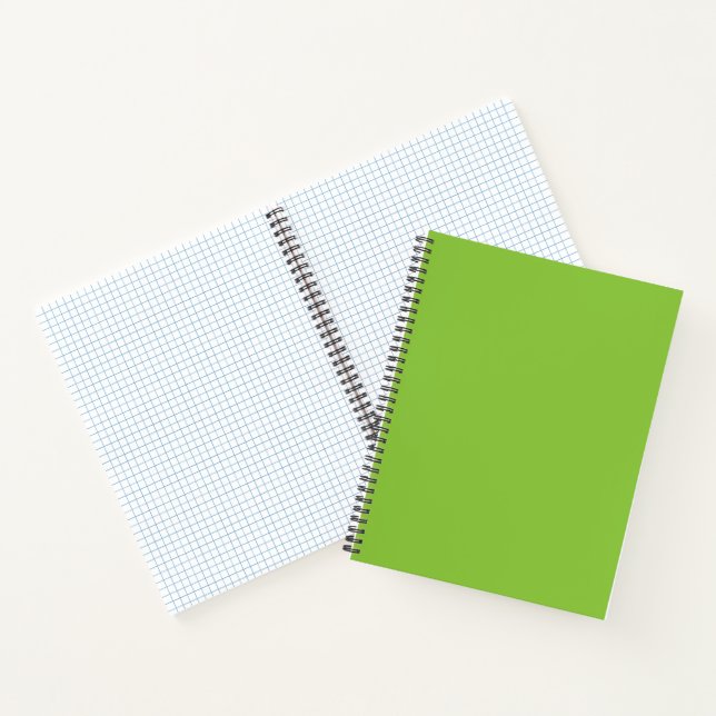 Carnet Flat Lime Green Background – School Texture (Intérieur)