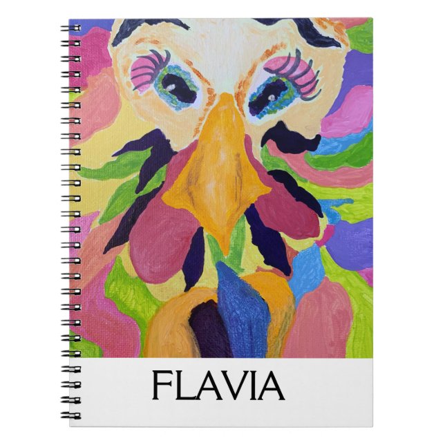 Carnet FLAVIA SPIRAL (Devant)
