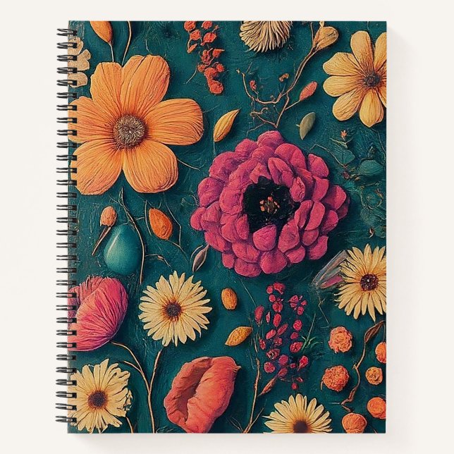 Carnet Fleur (Devant)