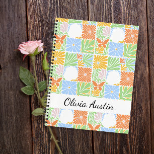 Carnet Fleur botanique personnalisée Fleur botanique pers