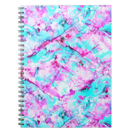 Carnet Fleur brisée Un design lumineux coloré
