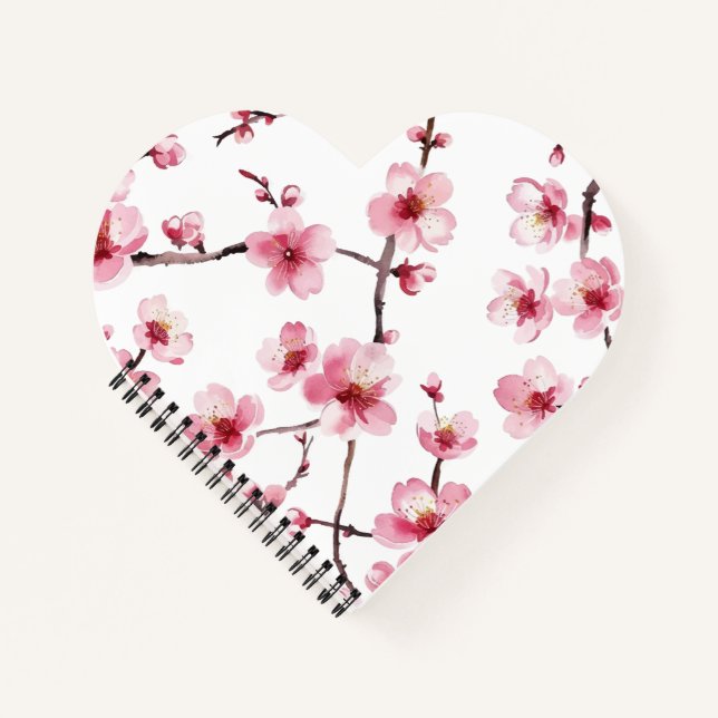 Carnet Fleur de cerise (Devant)