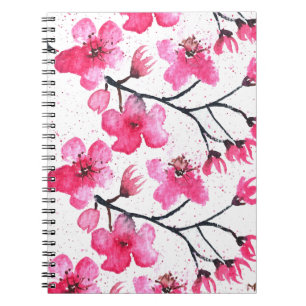 Carnet Fleur de cerisier Nature Sakura Floral Japonais
