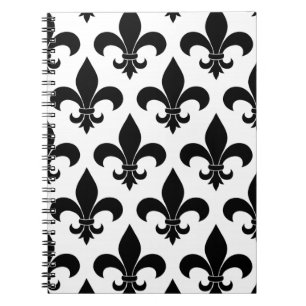 Carnet Fleur de lis Motif Classic