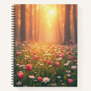 Carnet Fleur de printemps