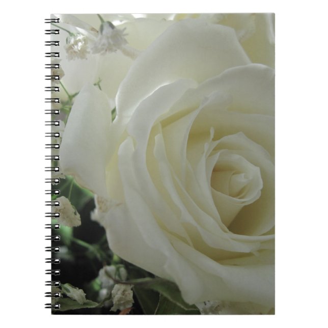 Carnet Fleur de Rose (Devant)