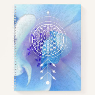 Carnet *~* Fleur de vie Géométrie sacrée Yoga Reiki