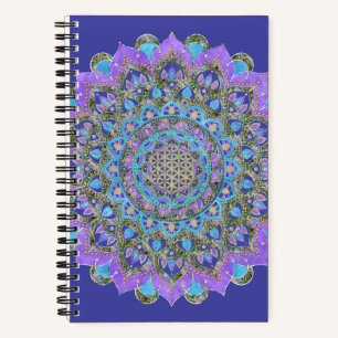 Carnet Fleur De Vie - Mandala India Style 2