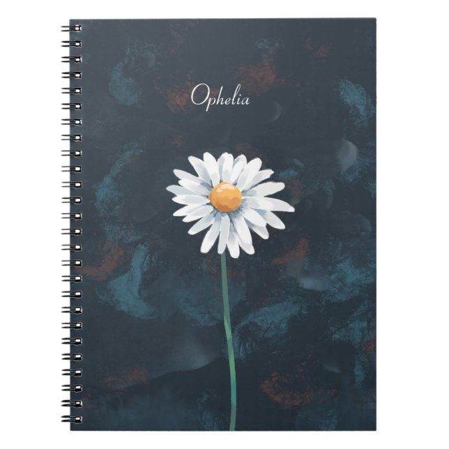 Carnet Fleur Faisy - Design d'illustration Florale (Devant)