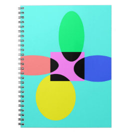 Carnet Fleur futuriste
