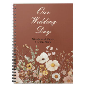 Carnet Fleur sauvage Automne Automne Automne Floral Maria