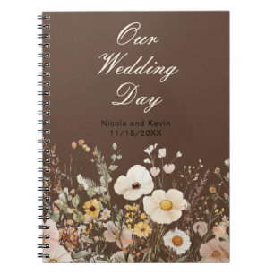 Carnet Fleur sauvage Automne Automne Automne Floral Maria