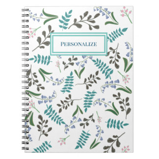 Carnet Fleur sauvage de la spirale